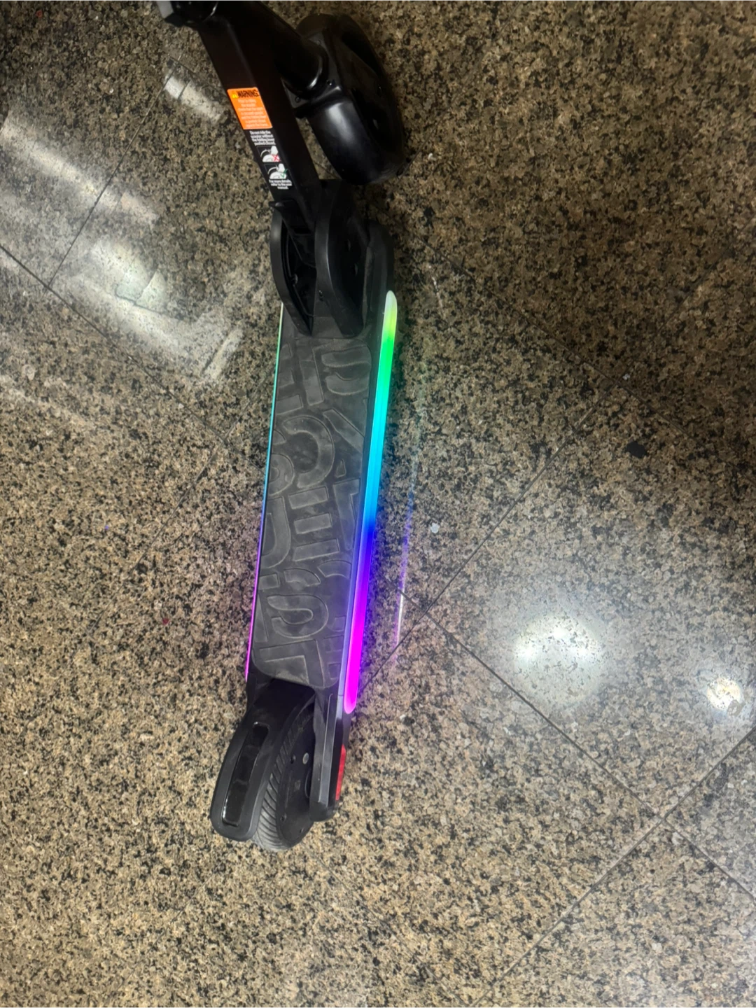 Electric Scooter with LED Deck Lights - photo 3