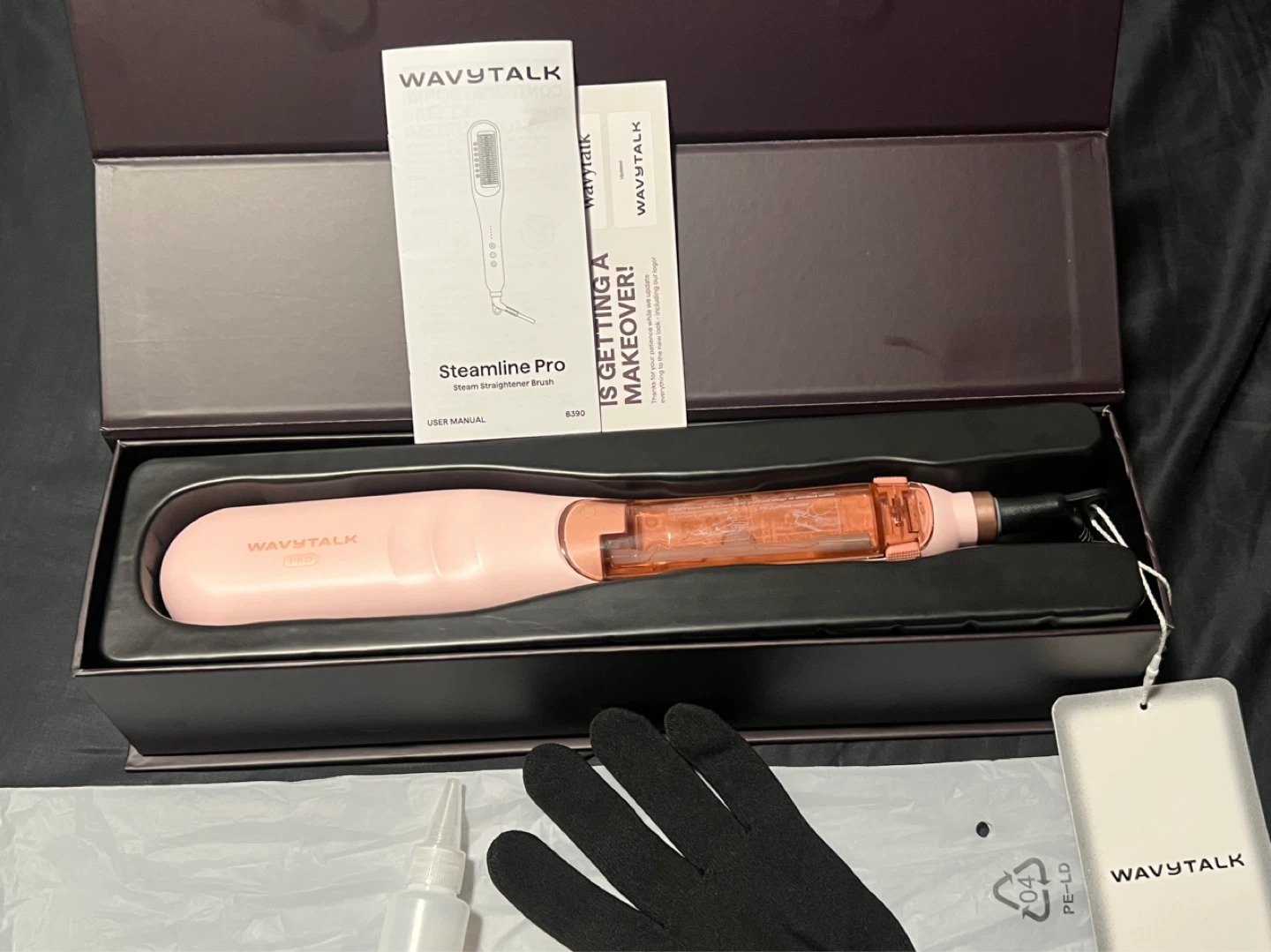 Wavytalk Pro Steam Hair Straightener Brush - photo 2