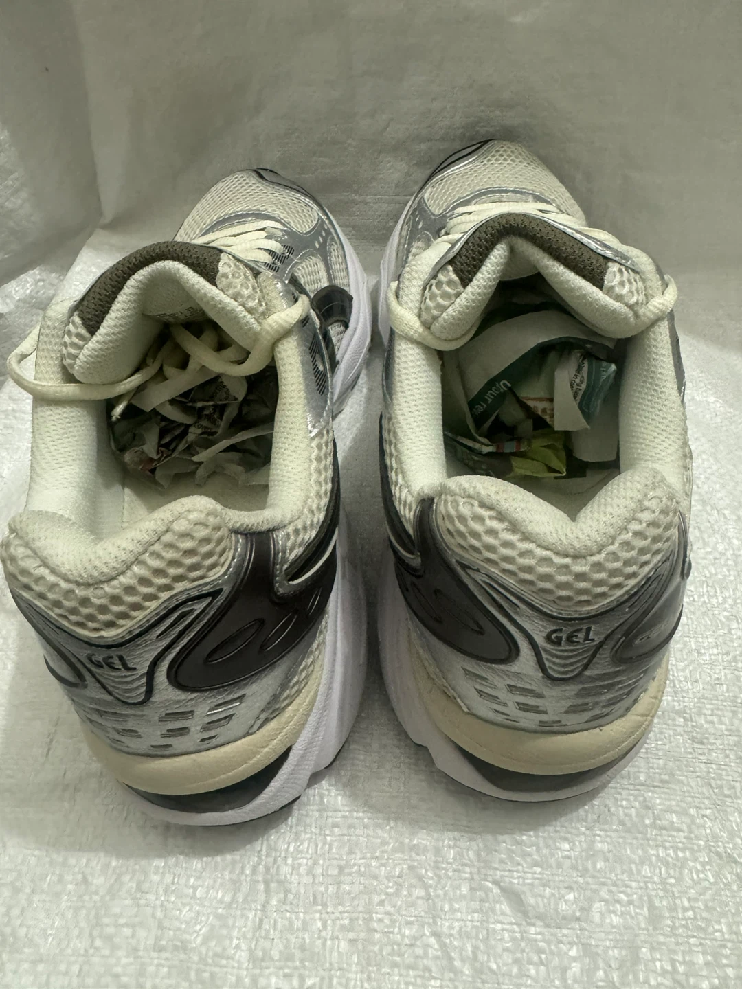 ASICS GEL Running Shoes - Silver/White - Men's Size 11 (US) - photo 3