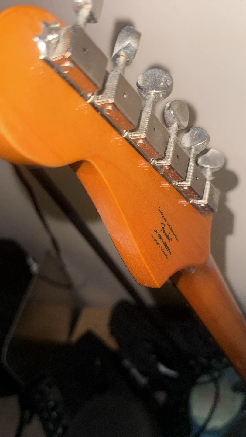 Squier Stratocaster Electric Guitar - Blue - photo 4