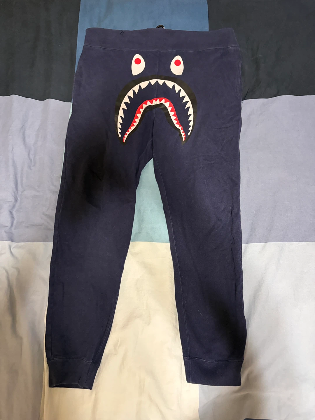 A Bathing Ape Shark Face Joggers