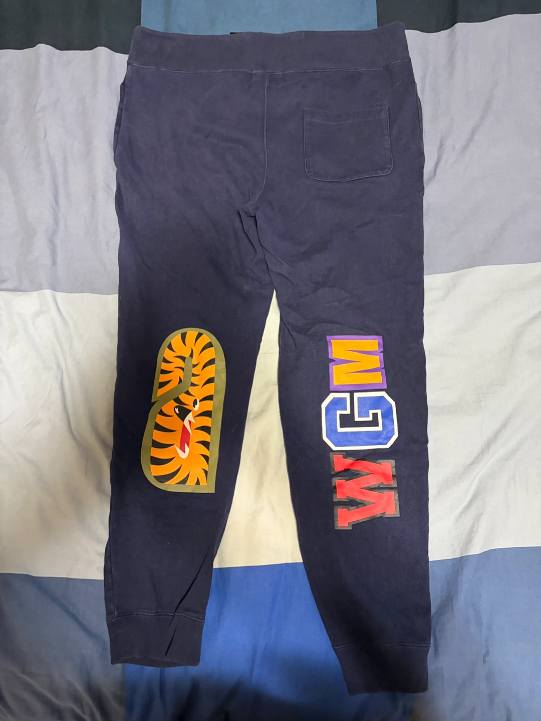 A Bathing Ape Shark Face Joggers - photo 2