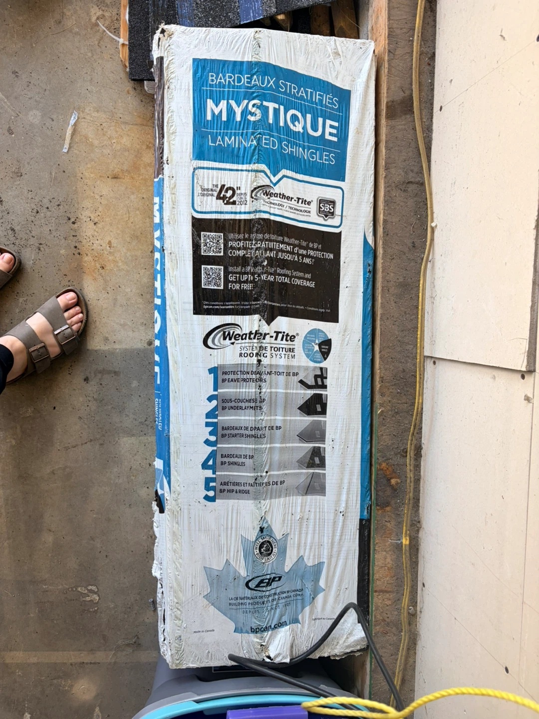7 Bundles of BP Mystique Laminated Shingles Silver Grey - photo 2
