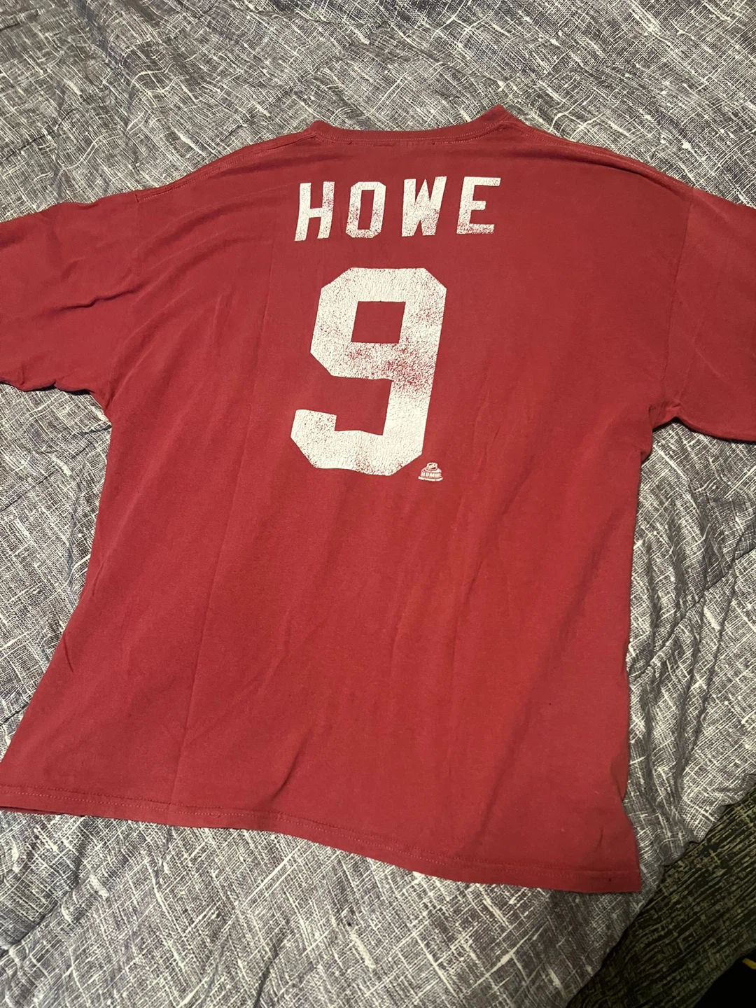 Old Time Hockey Red Wings Howe #9 T-Shirt TTG/XXL - photo 2