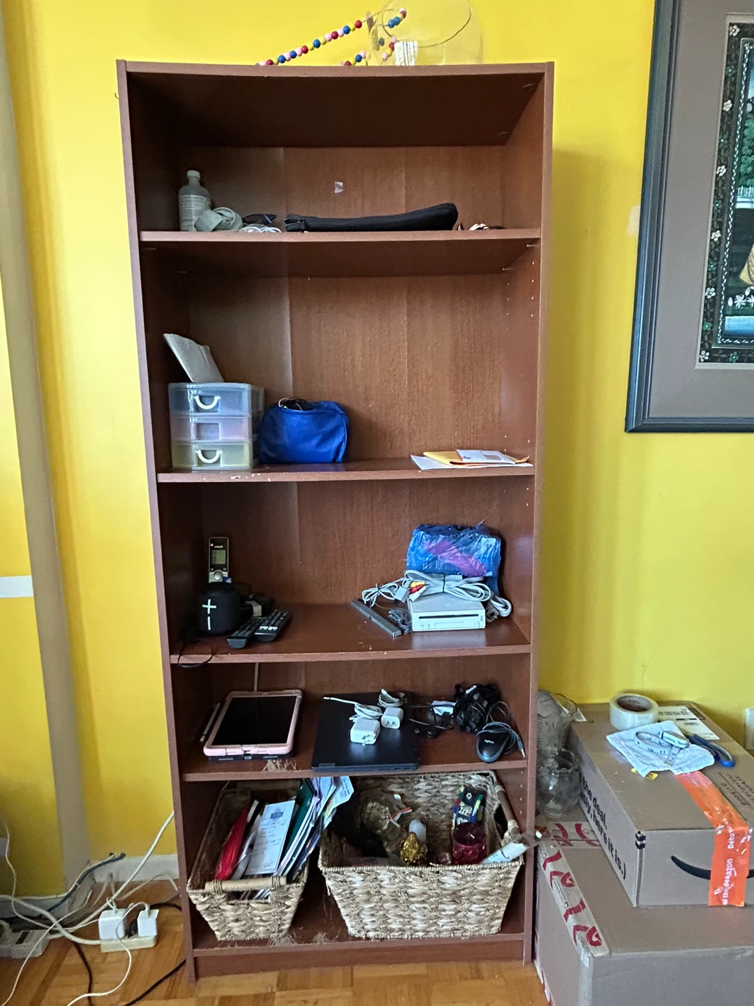 Wooden Bookshelf