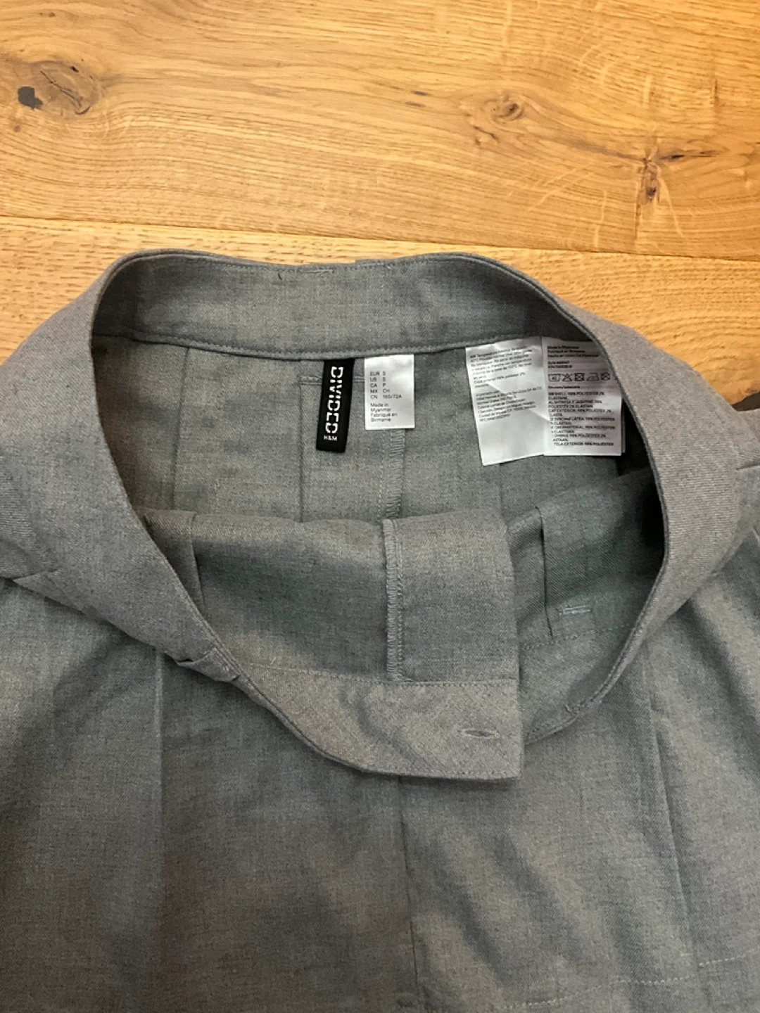 Divided by H&M Grey Pleated Skirt Size S - photo 2