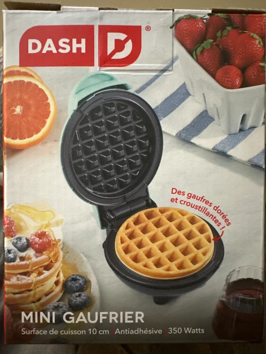 🆕 Dash Mini Waffle Maker Unopened - photo 2