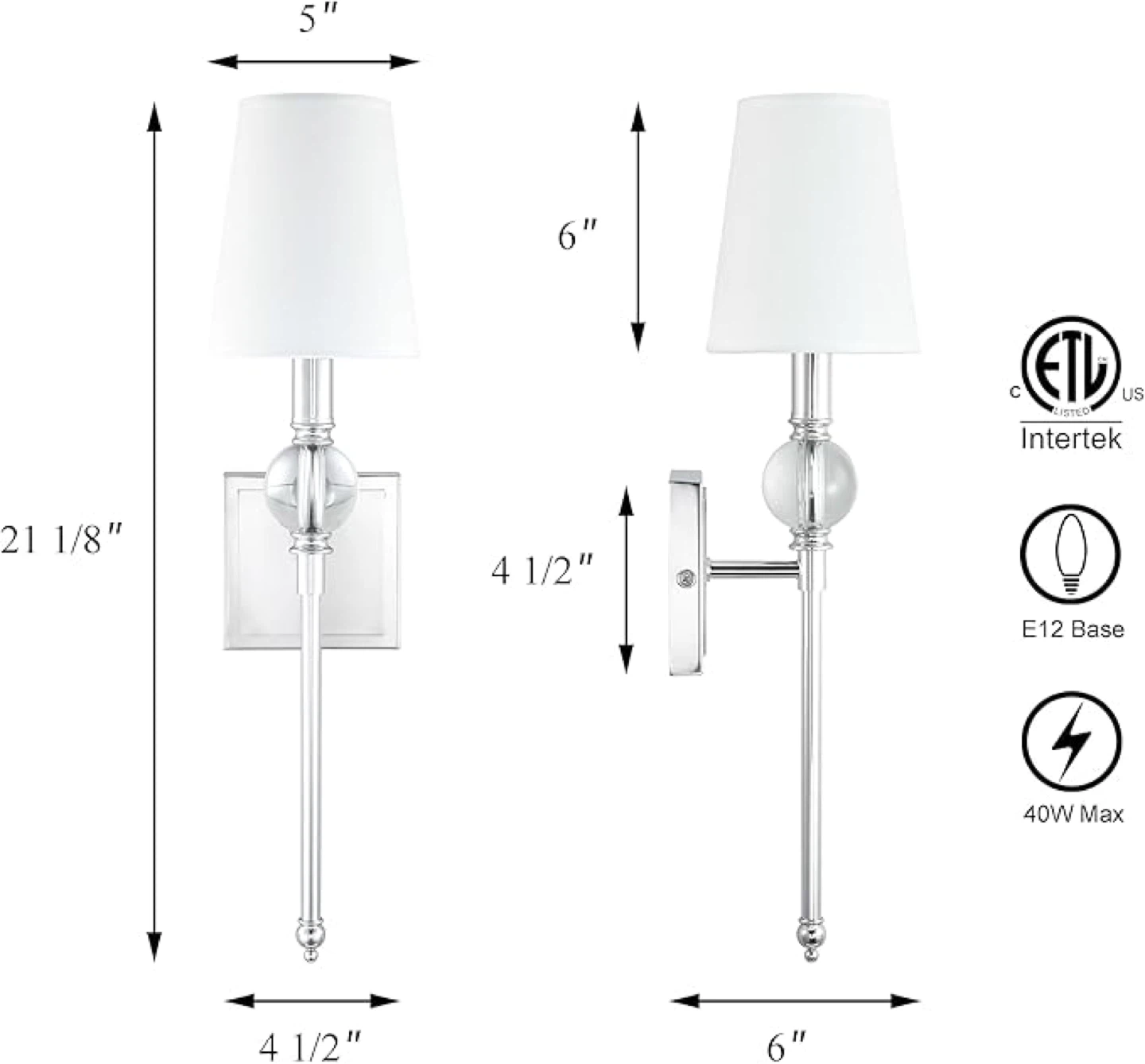 XiNBEi Lighting Wall Light Set of Two - photo 2