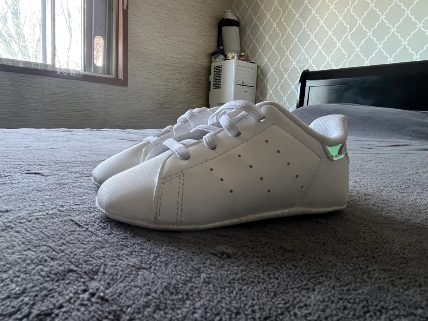 Adidas Stan Smith Crib Shoes - White - photo 3