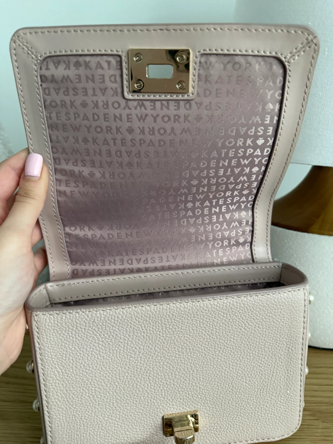 Kate Spade Pearl Embellished Crossbody Bag - photo 4