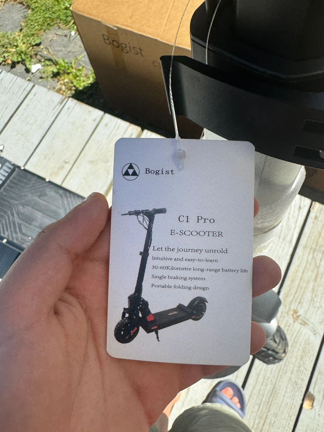 Bogist C1 Pro E-Scooter 50km top speed off-road brand new in box - photo 5