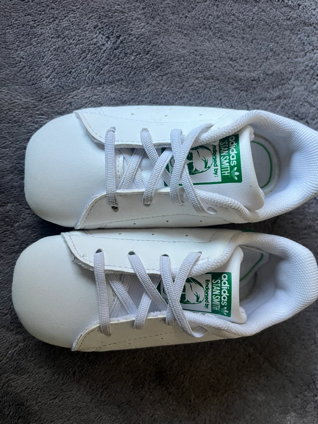 Adidas Stan Smith Crib Shoes - White & Green - photo 4