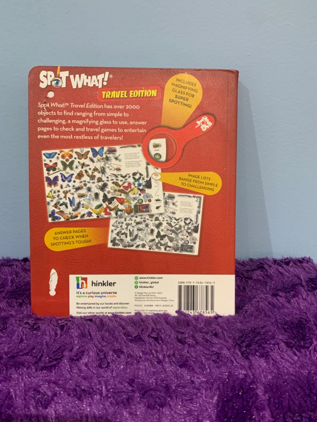 Spot What! Travel Edition Book with Magnifying Glass - photo 2