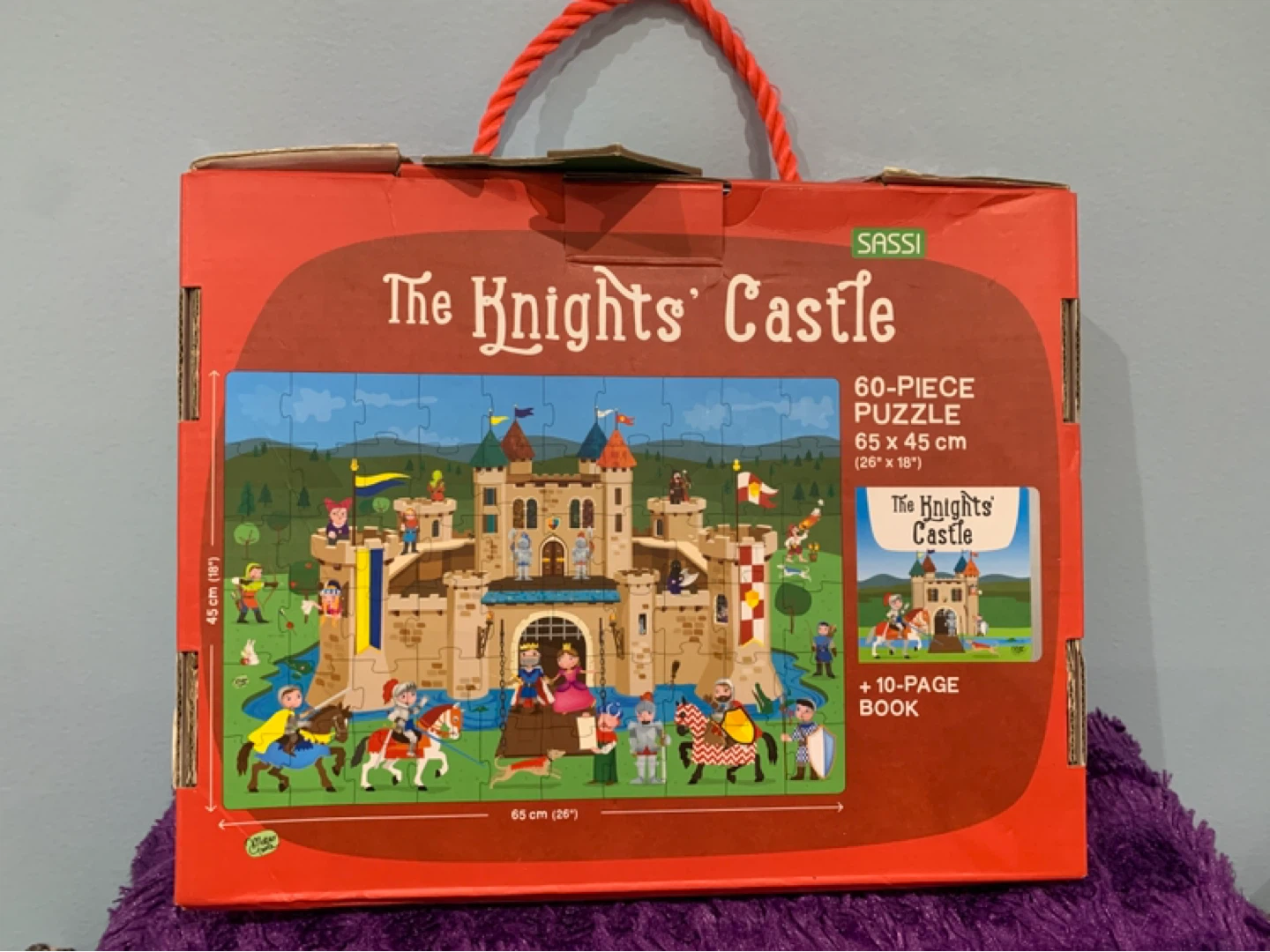 Sassi The Knights' Castle 60-Piece Puzzle & Book - photo 2