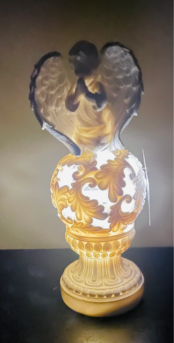 White Angel Solar Light Statue - photo 4