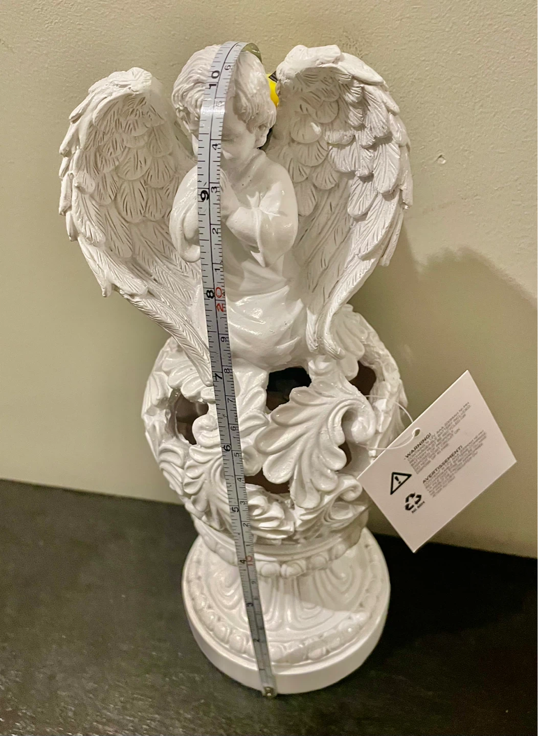 White Angel Solar Light Statue - photo 3