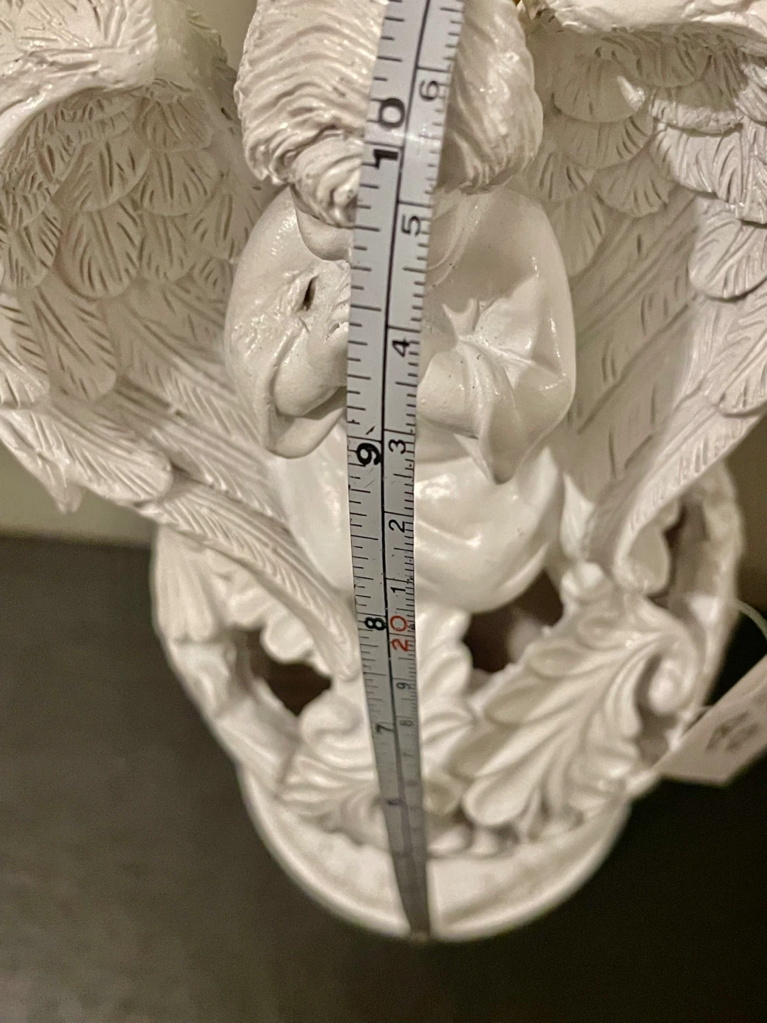 White Angel Solar Light Statue