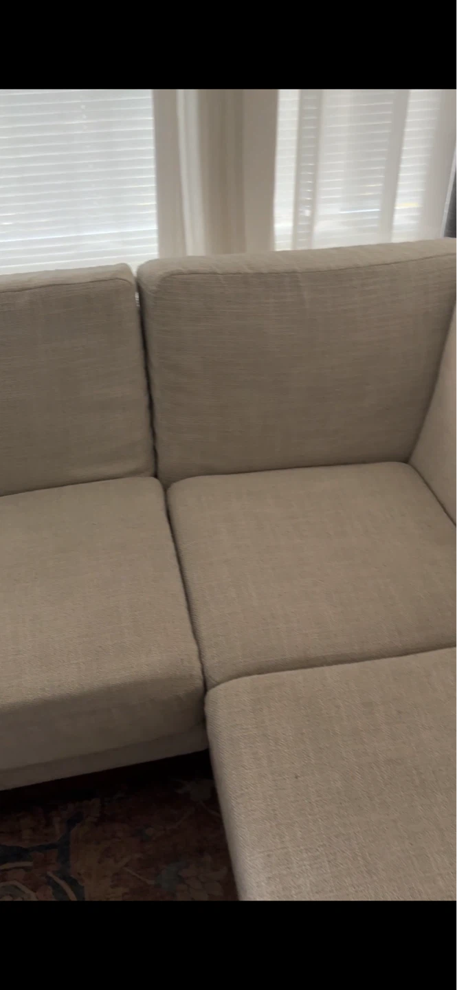Article timber 93” Sectional Sofa - rain cloud grey - photo 4