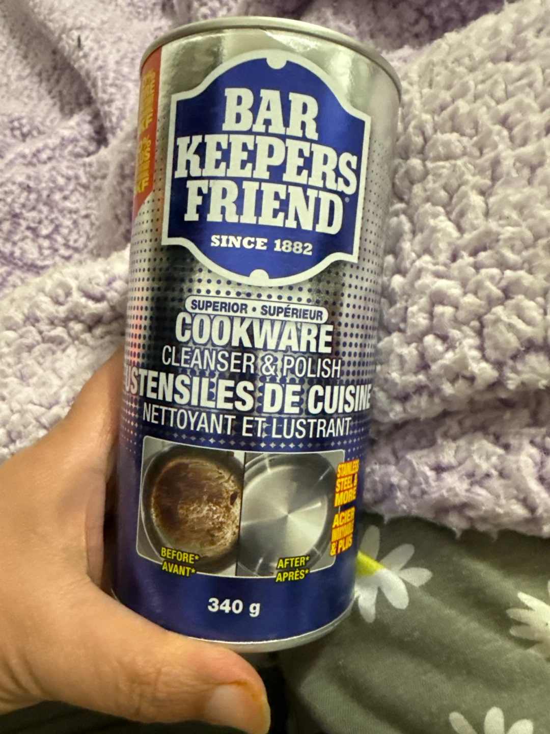 Bar Keepers Friend Cookware Cleanser & Polish 340 g