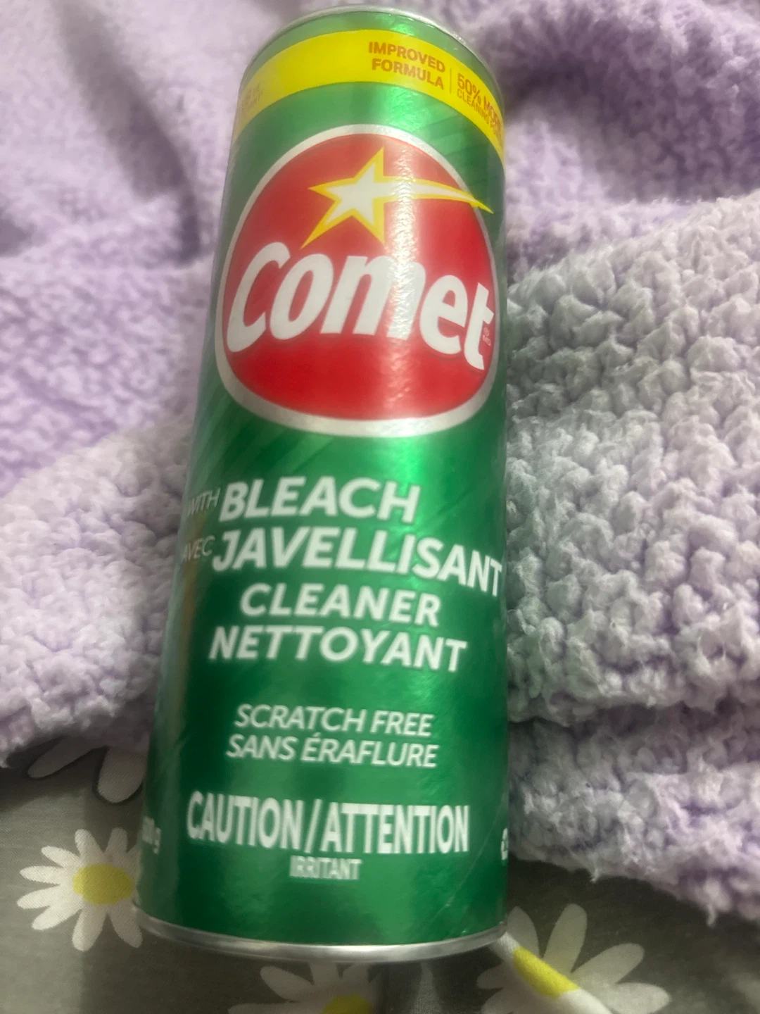 Comet Cleaner with Bleach
