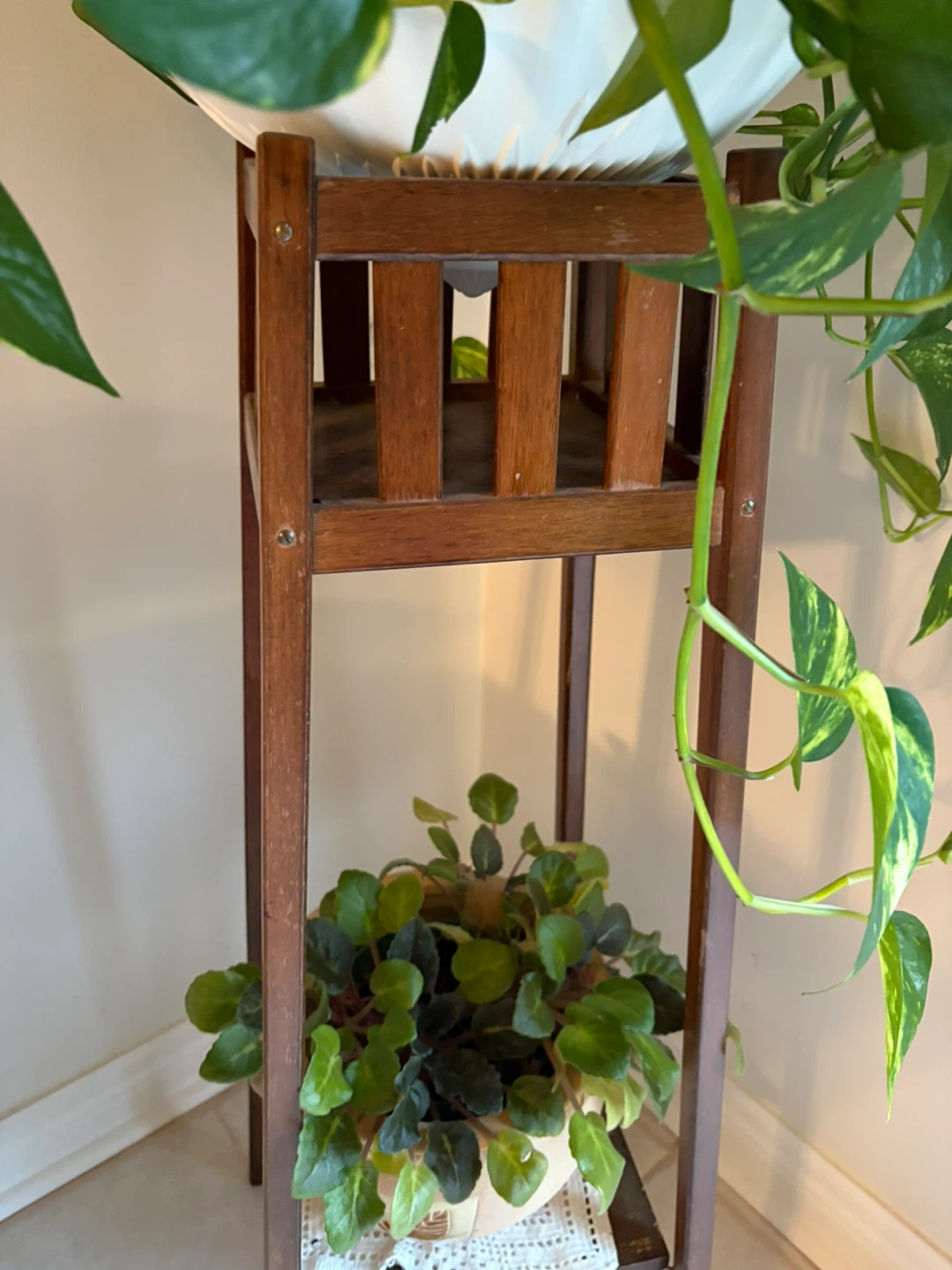 Wooden Plant Stand