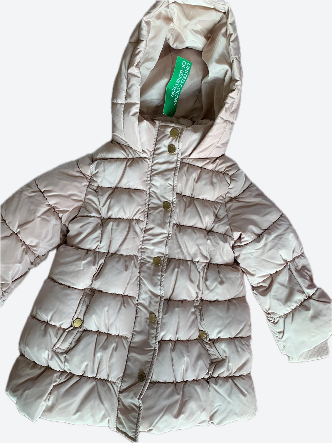 🆕 BENETTON Puffer Jacket, Size 2Y (NEW w/tag)
