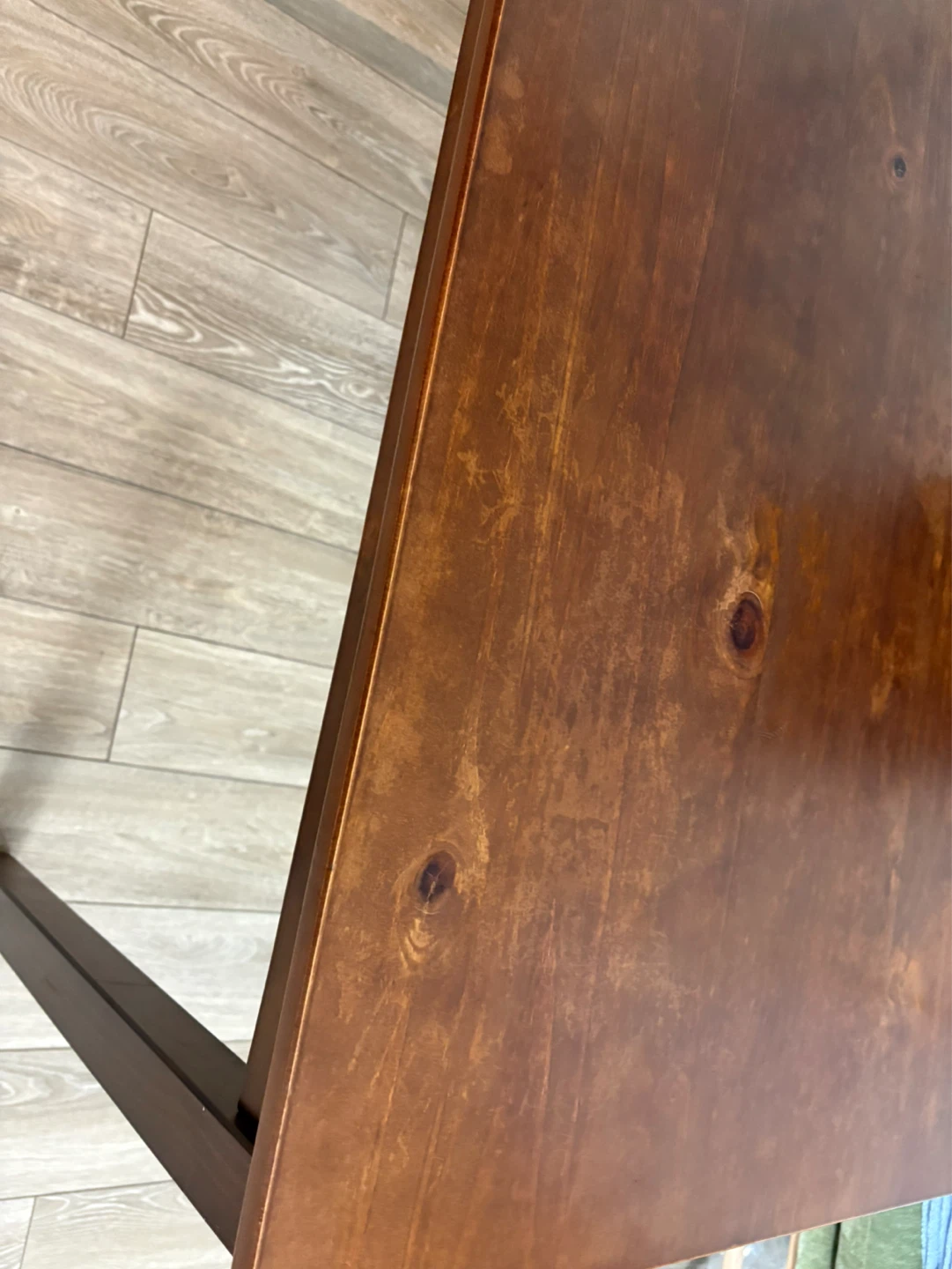Wooden Dining Table for 4 - Brown - photo 5