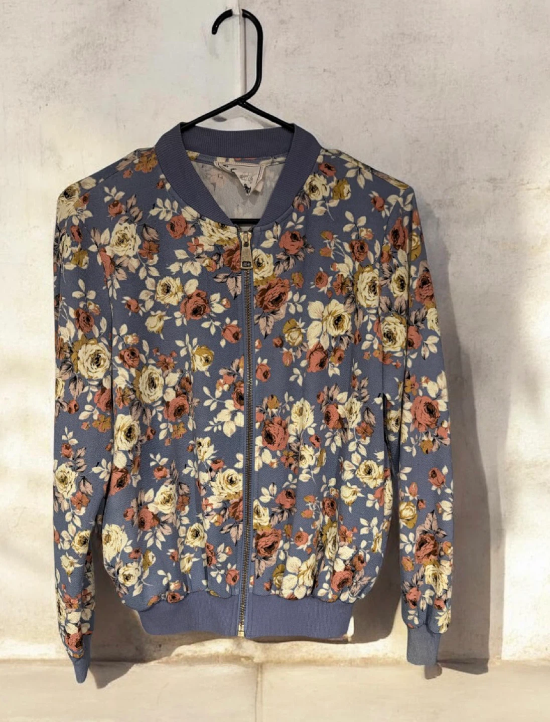 Love Tree Floral Bomber Jacket  ( medium )