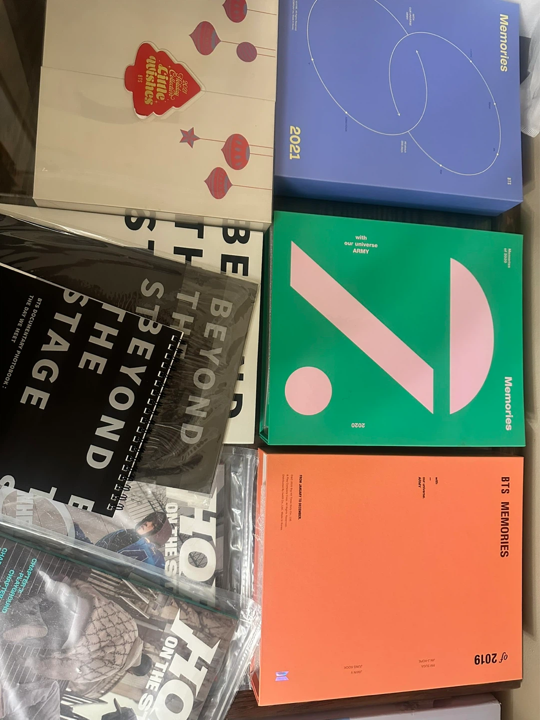 BTS Photo Albums and Memorabilia Collection