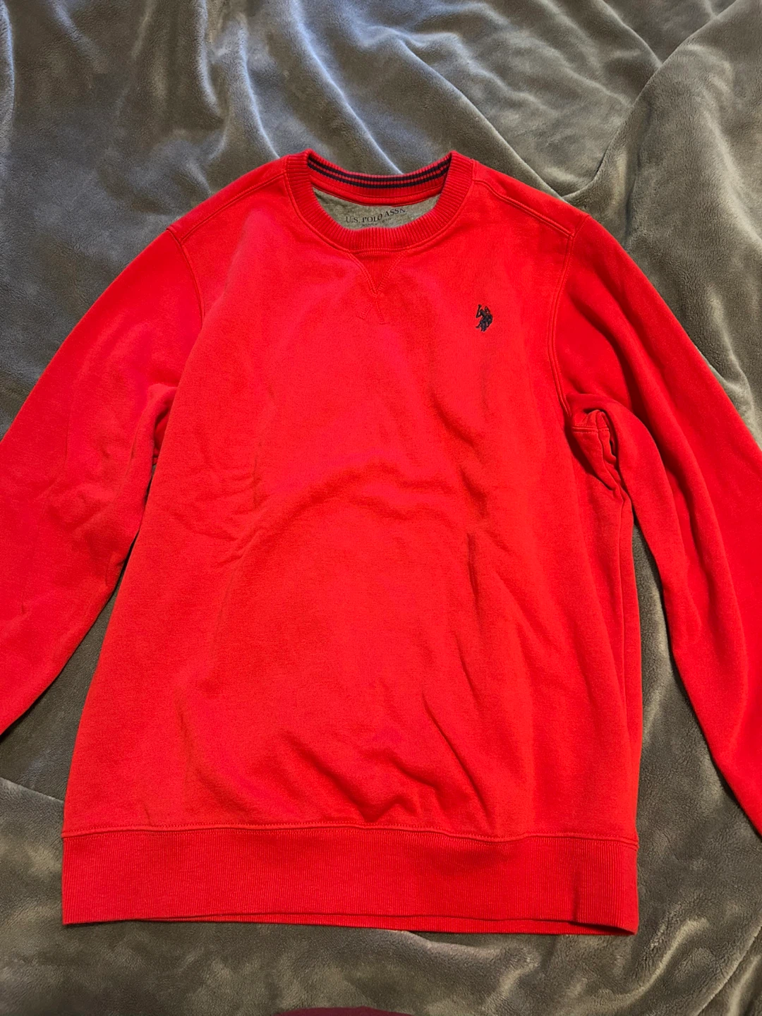 U.S. Polo Assn. Red Crewneck Sweatshirt - M