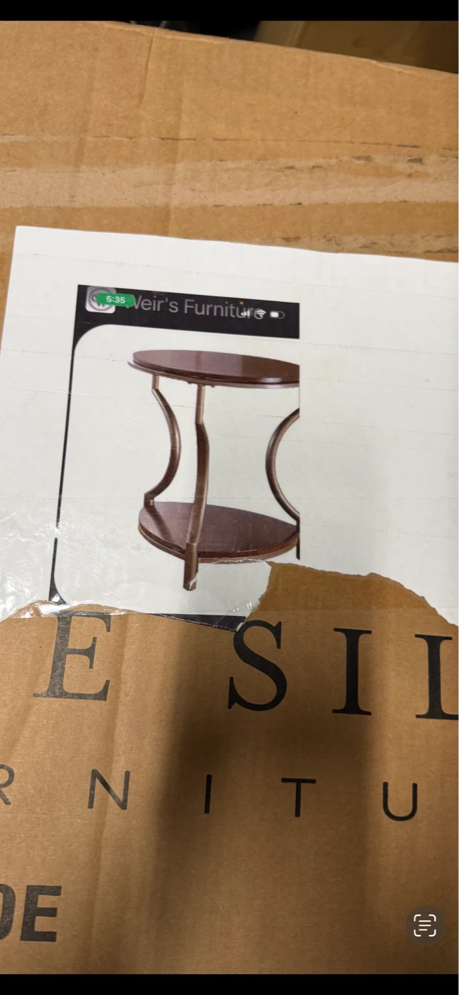 Weir's Furniture Oval End Table - photo 3