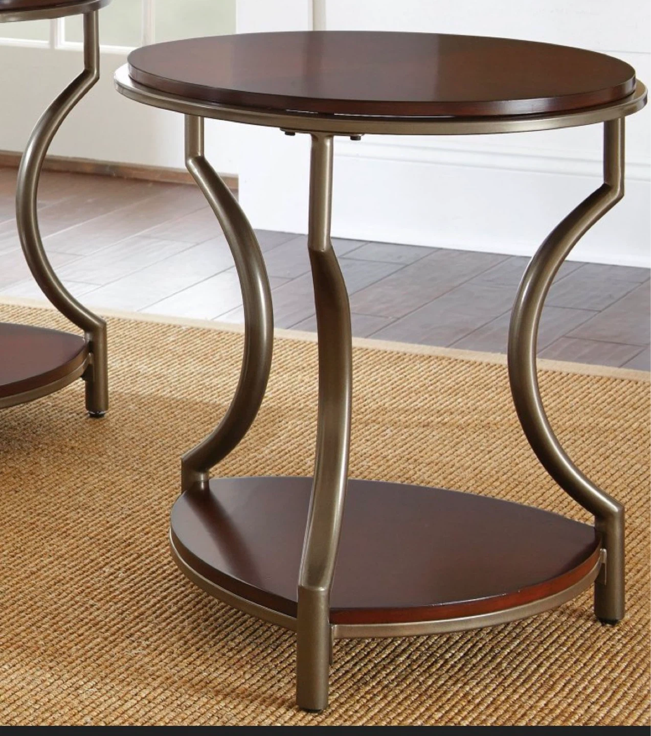 Weir's Furniture Oval End Table