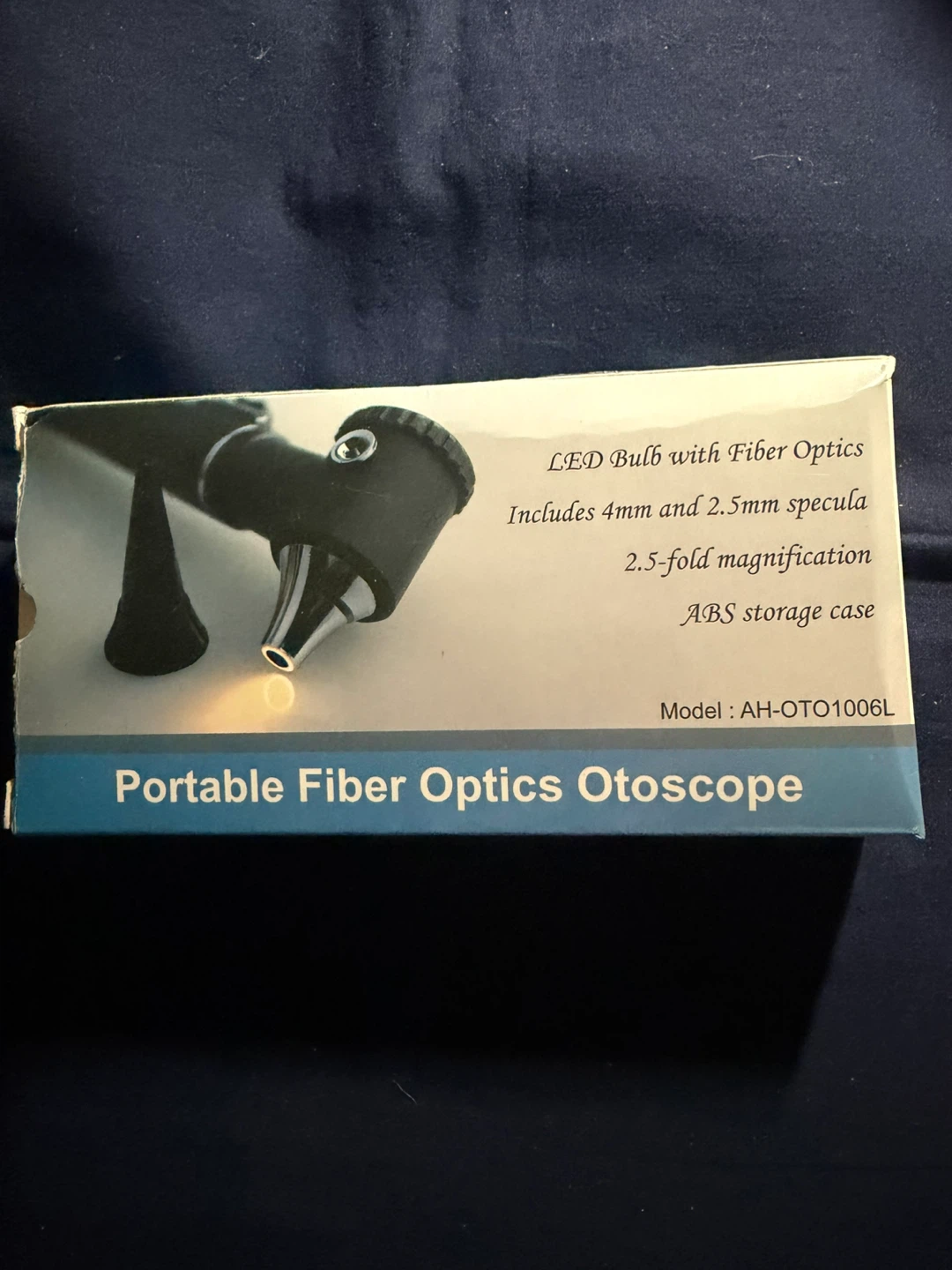 Portable Fiber Optics Otoscope AH-OTO1006L