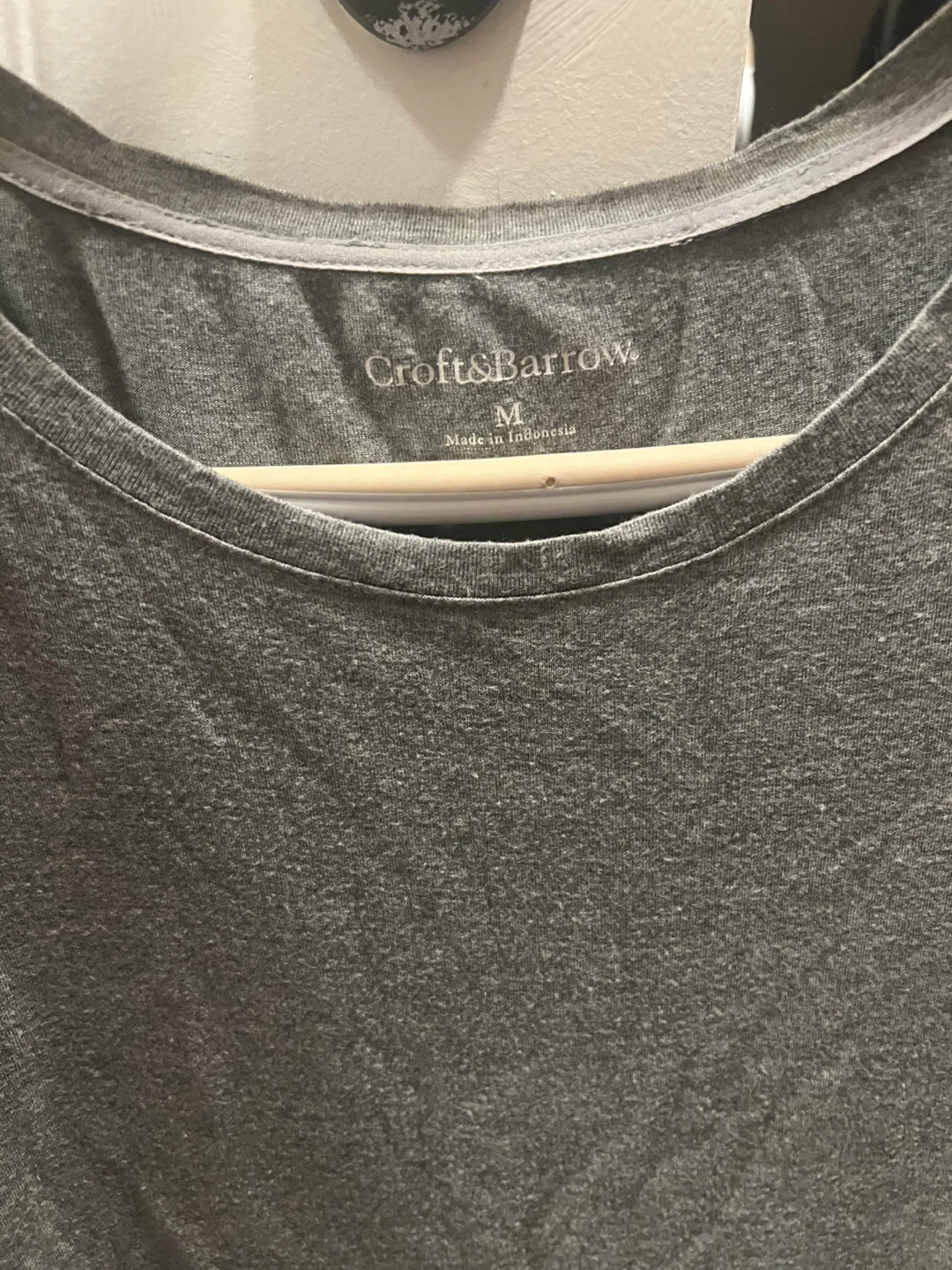 Crofts & Barrow Grey Long Sleeve Top - Size M - photo 3