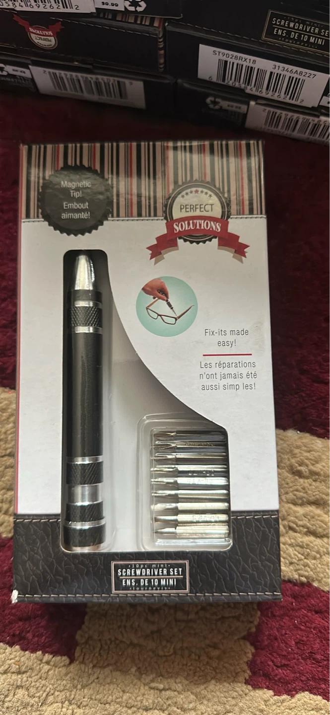 Perfect Solutions Mini Screwdriver Set - 8Bits