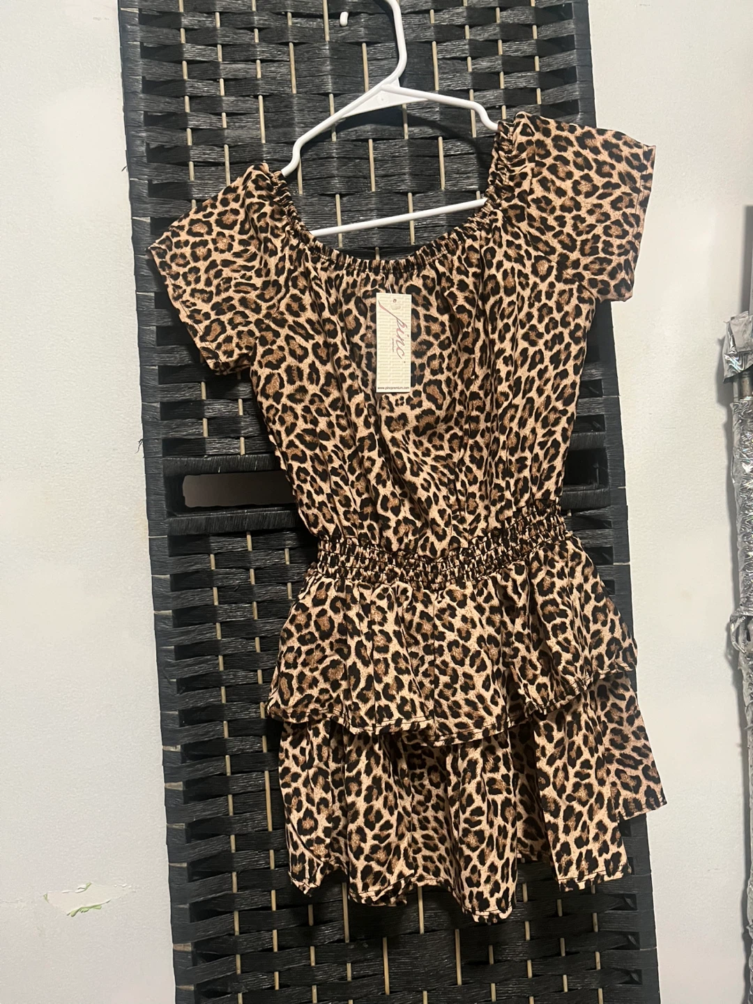 Women's Leopard  blouse available size S and M