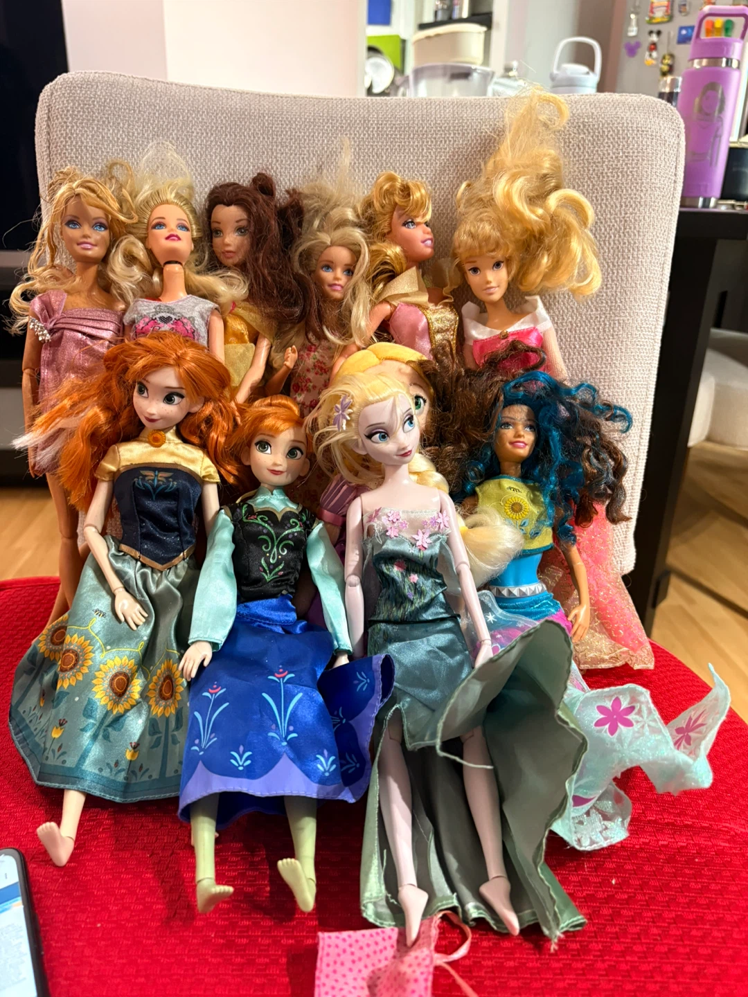 Lot of 10 Assorted Fashion Dolls - photo 2