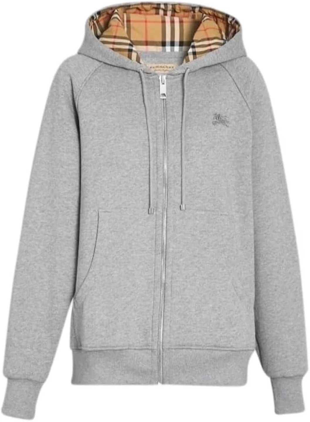 Burberry Grey Zip-Up