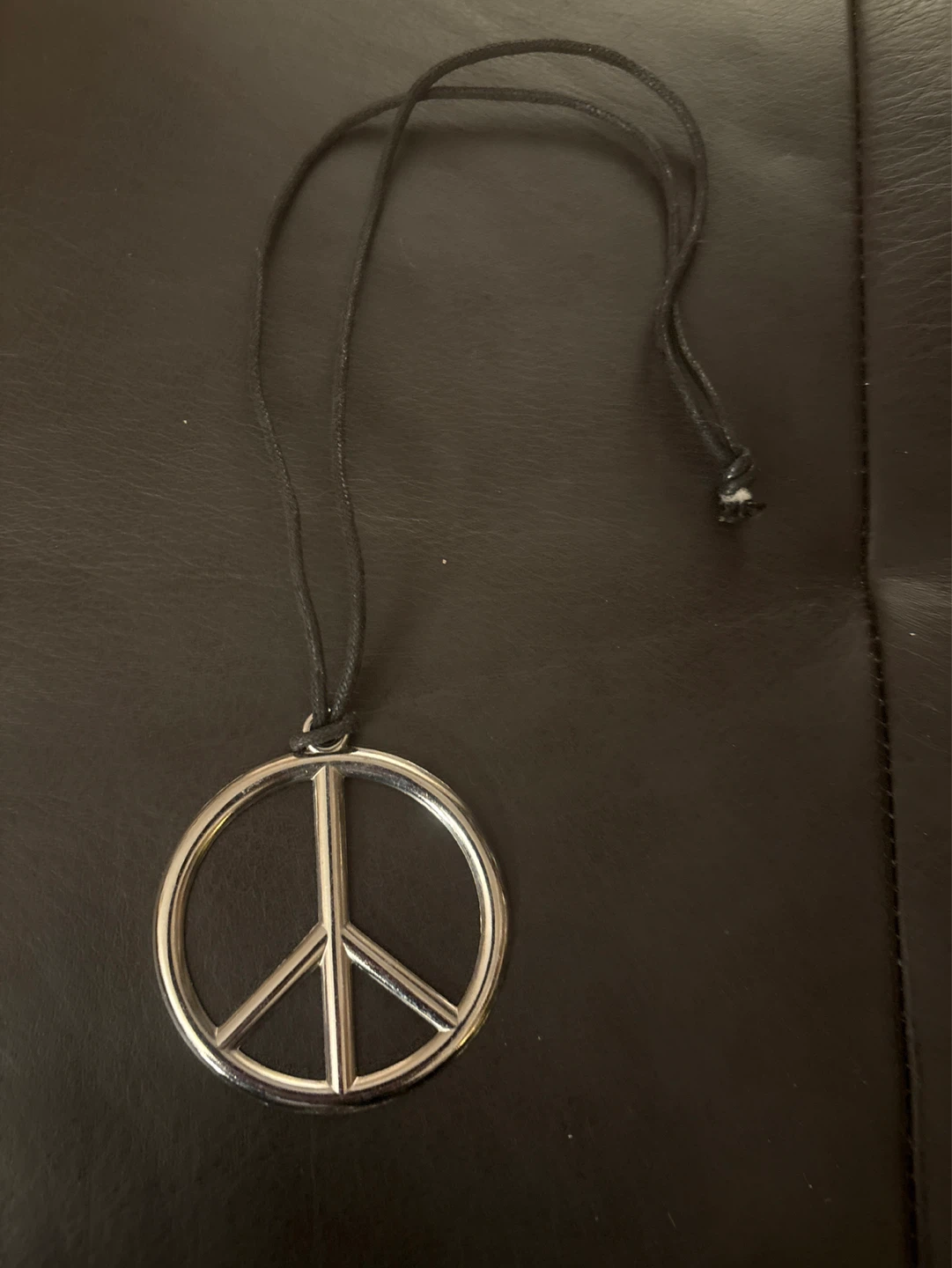 Peace Sign Pendant Necklace