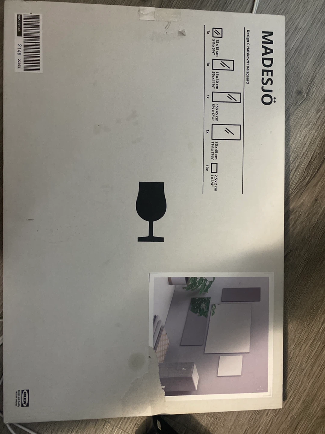 IKEA MADESJÖ Mirror Set