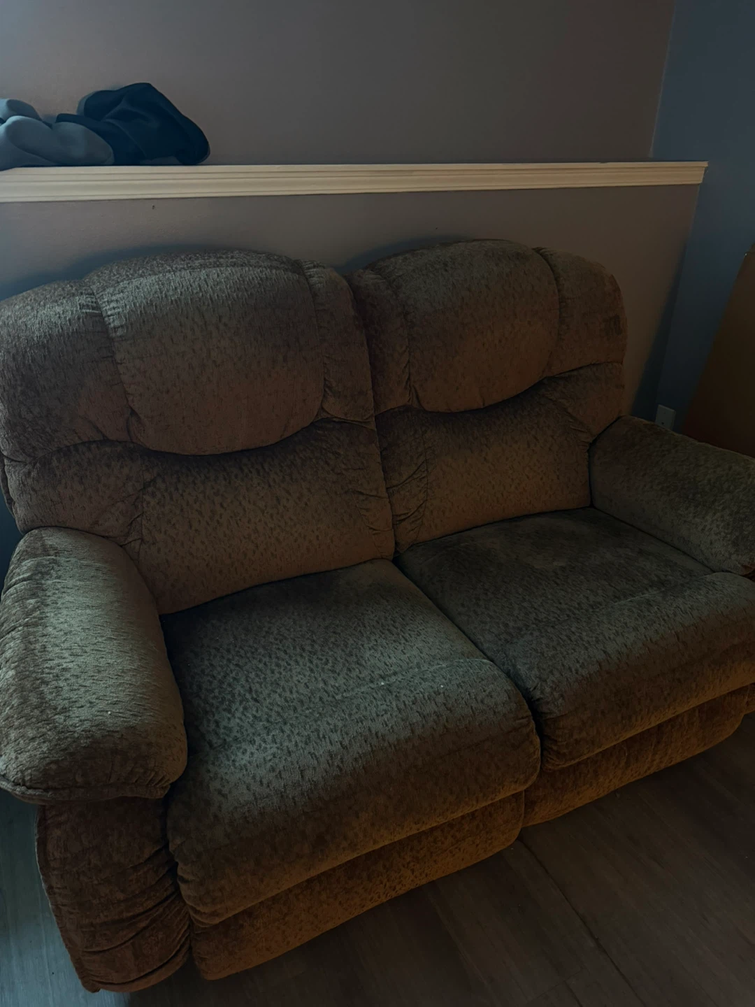 Brown Loveseat Recliner