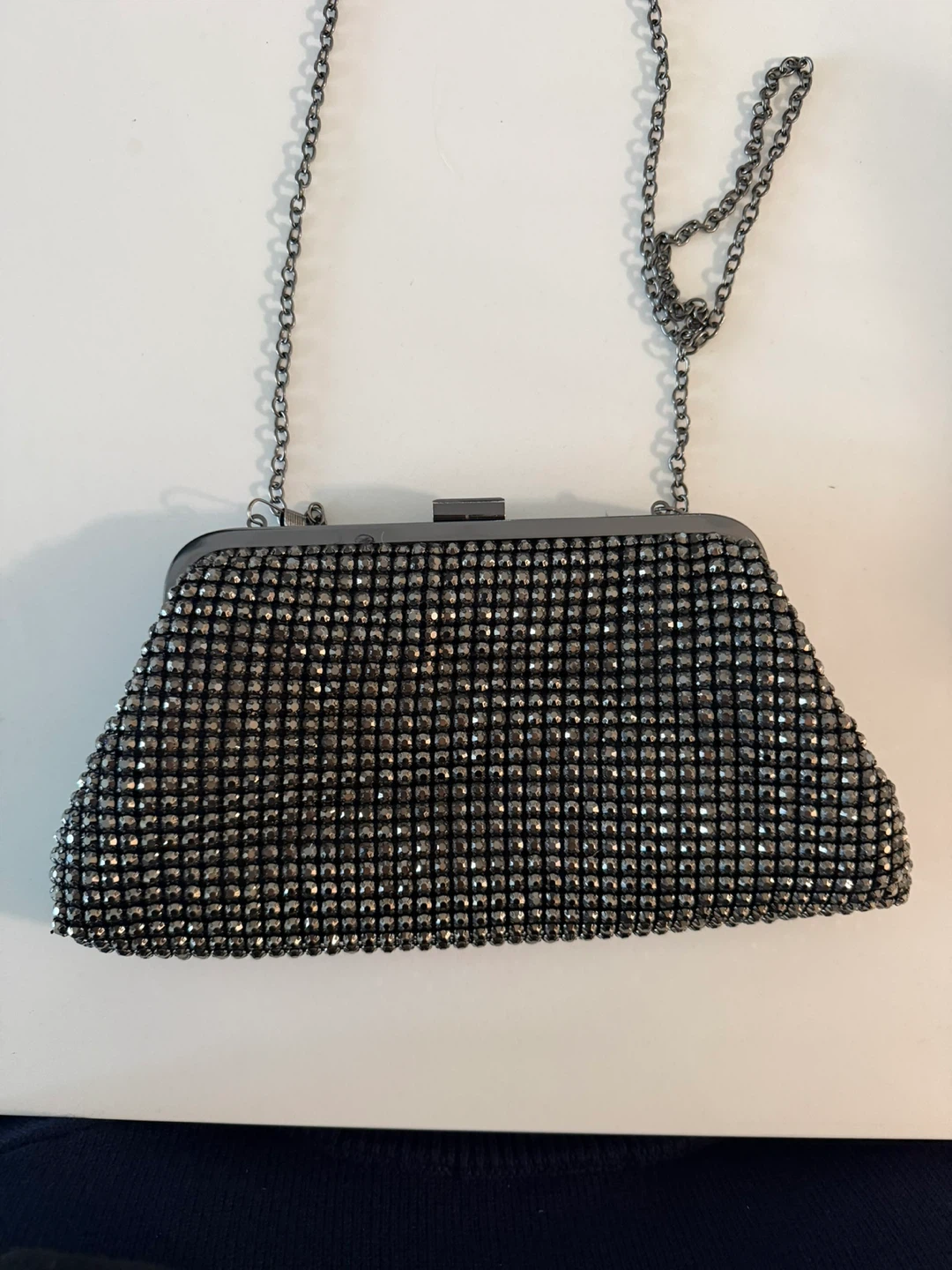 Wishbone Embellished Clutch Purse - photo 2