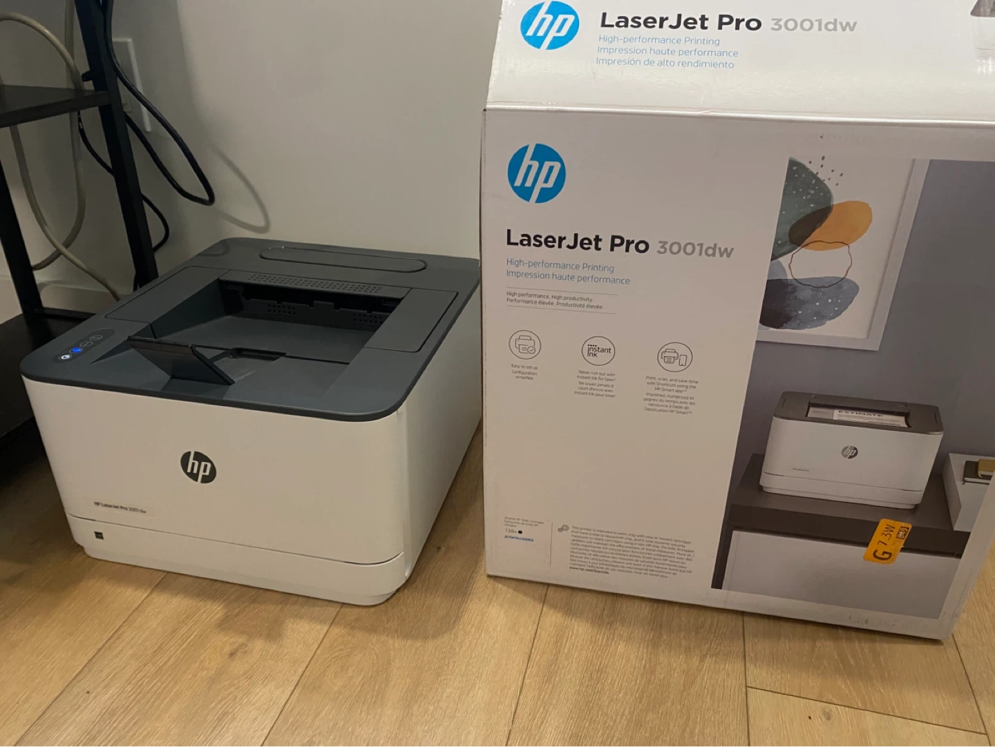 HP LaserJet Pro 3001dw Printer