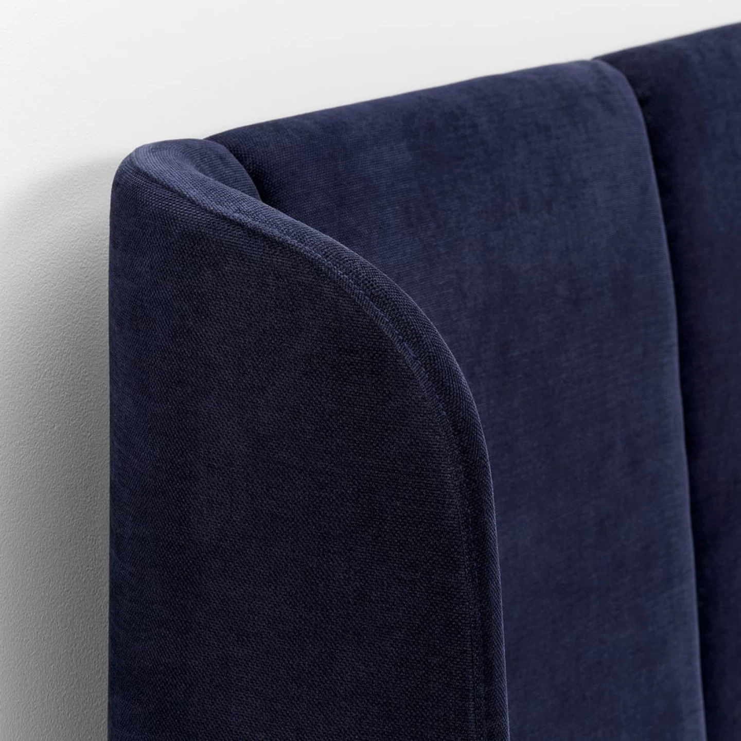 IKEA TUFJORD Upholstered Bed Frame, Black-Blue Color - photo 2