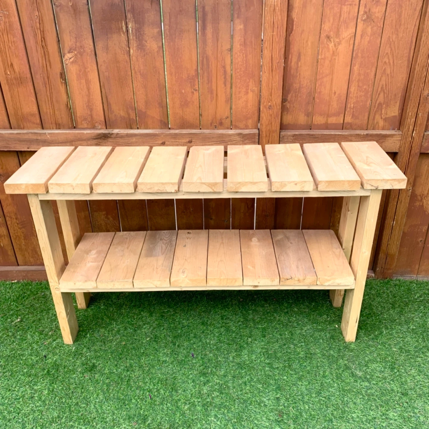 Wood Shelf Storage Shelf Wooden Shelving Entryway Furniture - photo 2