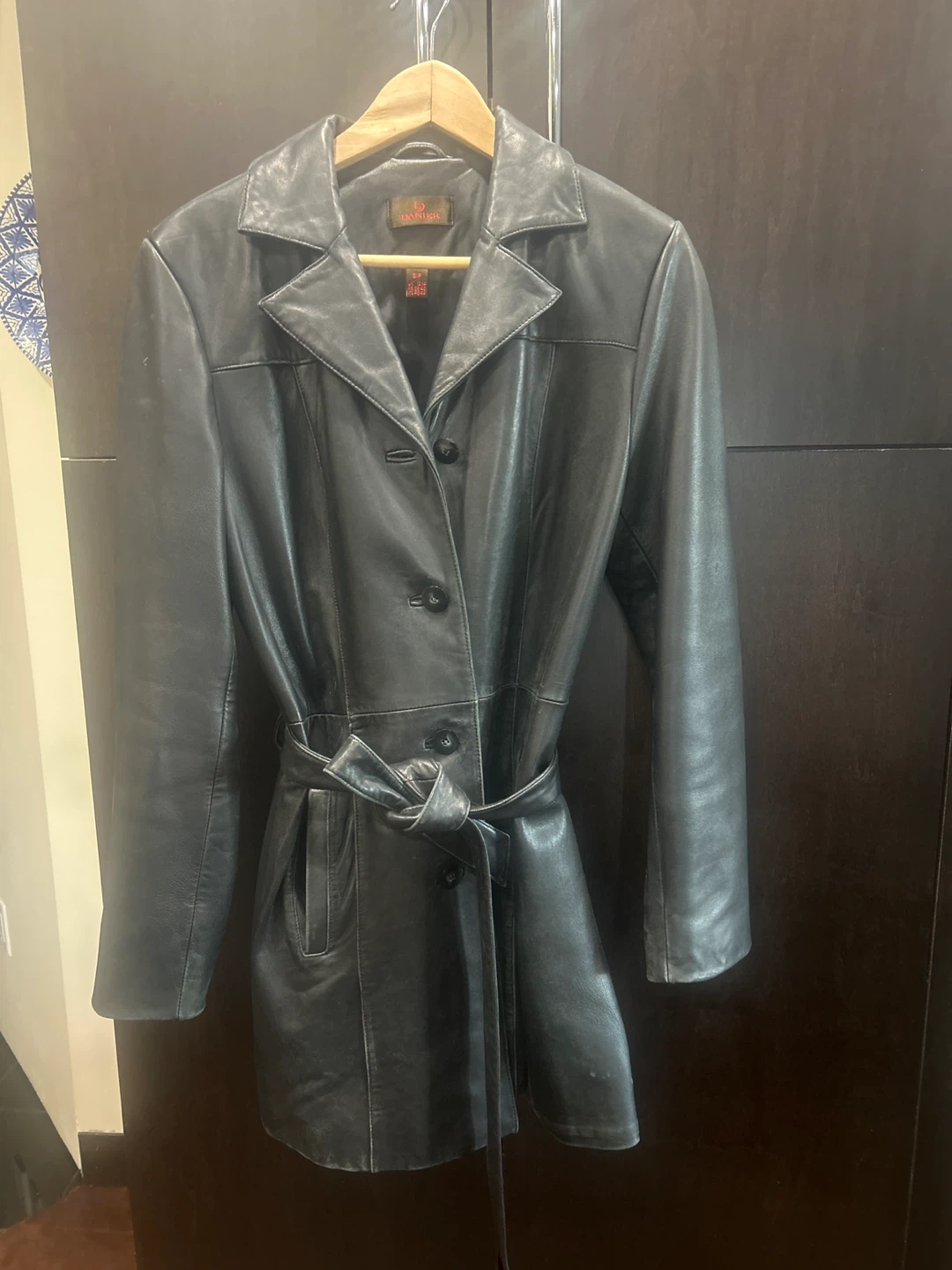 Danier Leather Trench Coat S/P