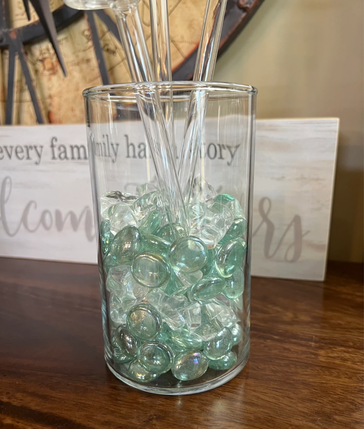 Glass Bud Vases or Tea light Holders Set - photo 2