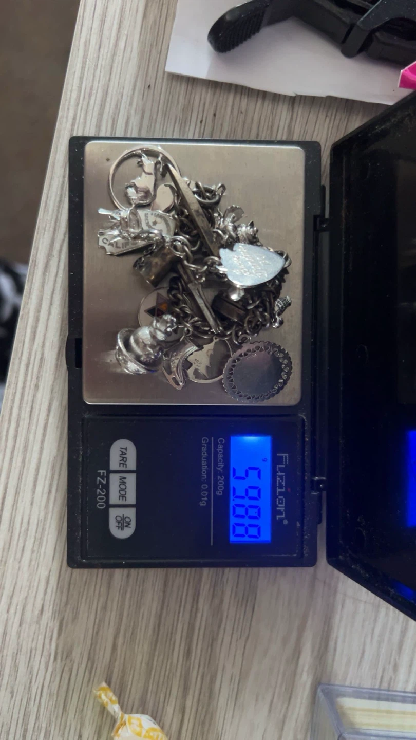 Antique Charm Bracelet with Various Charms - photo 2