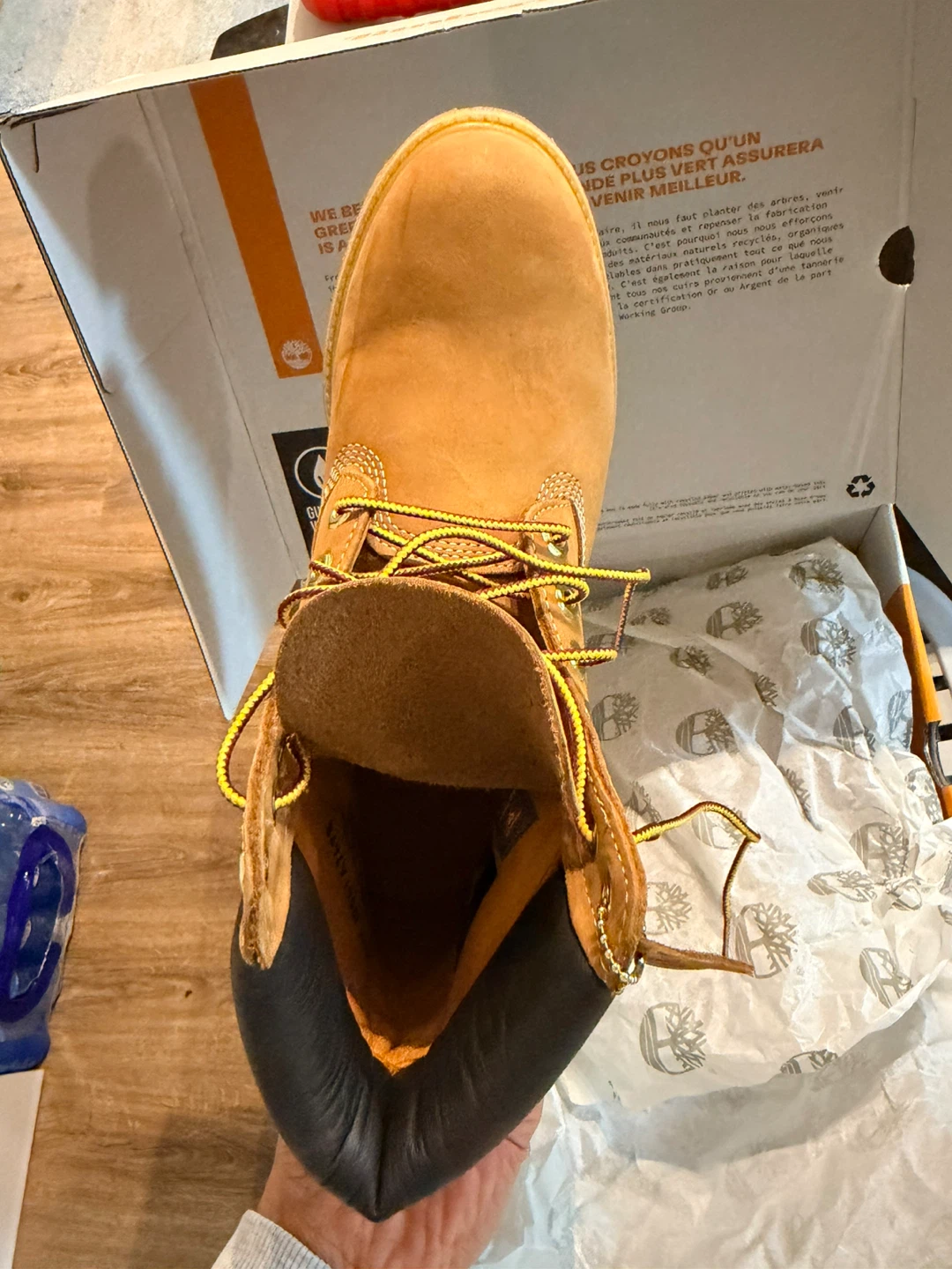 Timberland Premium 6" Waterproof Boot Wheat Nubuck - photo 3