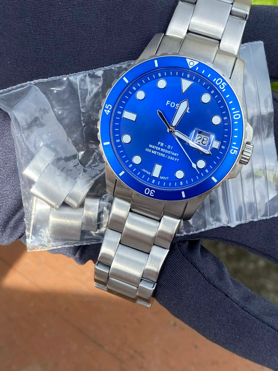 Men’s FOSSIL Vintage Diver 100m